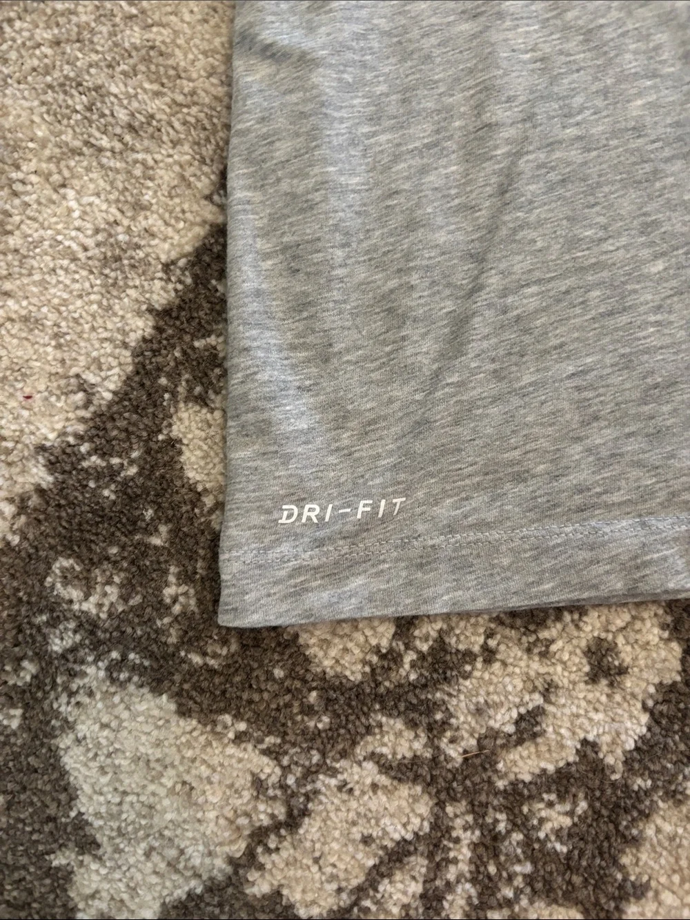 Nike Dri-FIT - Gray Camo Swoosh Graphic Shirt!!